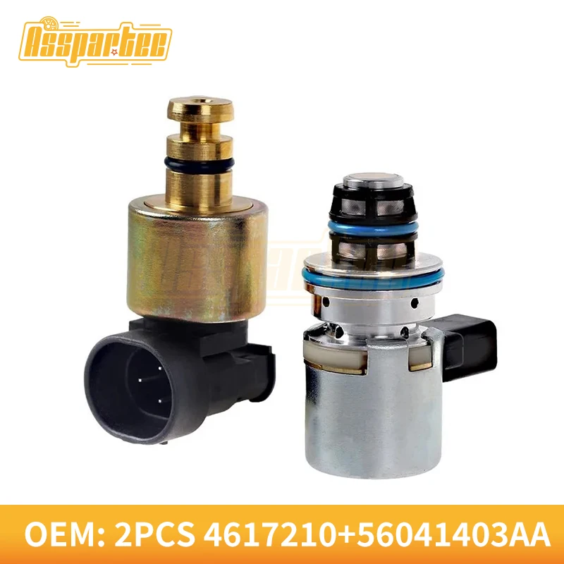 2PCS 56041403AA Transmission SOLENOID GOVERNOR PRESSURE SENSOR For Dodge Jeep Grand Cherokee 4.0L 47L 5.2L 96-04 42-44RE 4617210