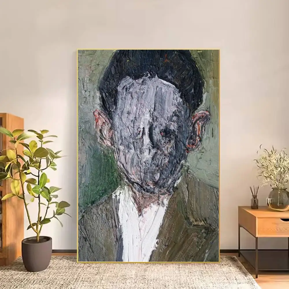 Abstract Surreal F-Franz Kafka Poster Versatile HD Waterproof Wall Art Self-Adhesive Decor for Any Space Ideal Gift