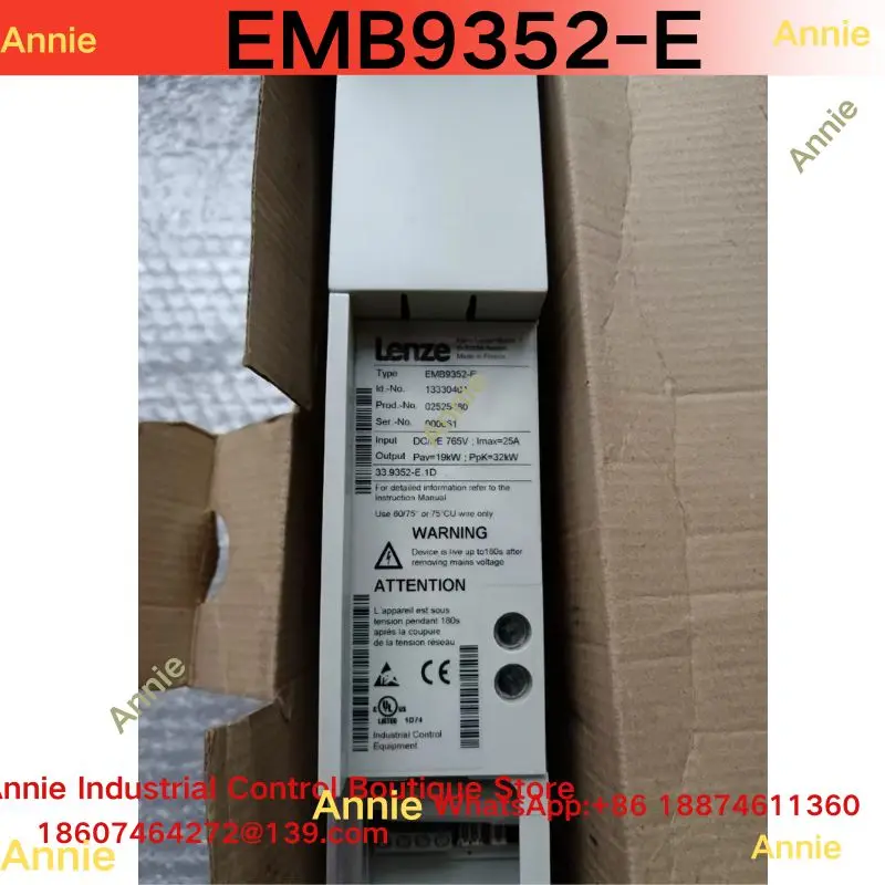 

Совершенно новый инверторный тормозной блок EMB9352-E