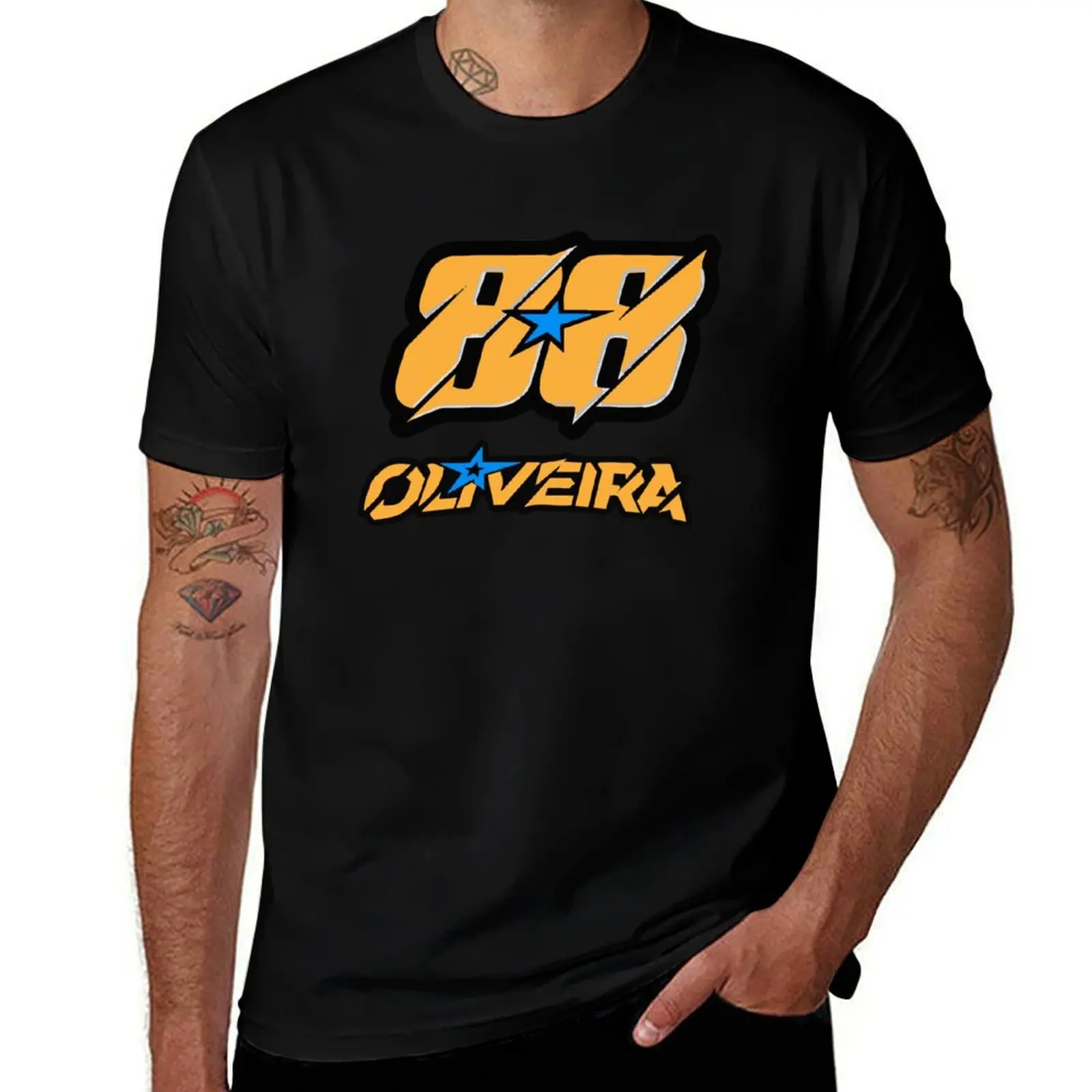 

Miguel Oliveira 88 Gift T-Shirt kawaii clothes Luxury man quick-drying shirts men