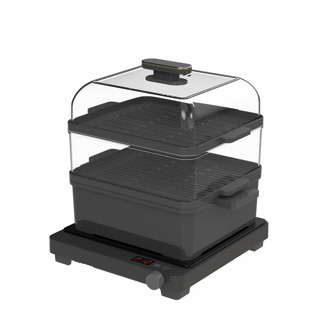 Automatic 3-Layer Electric Steamer Kitchen Home Appliances Induction Cooker