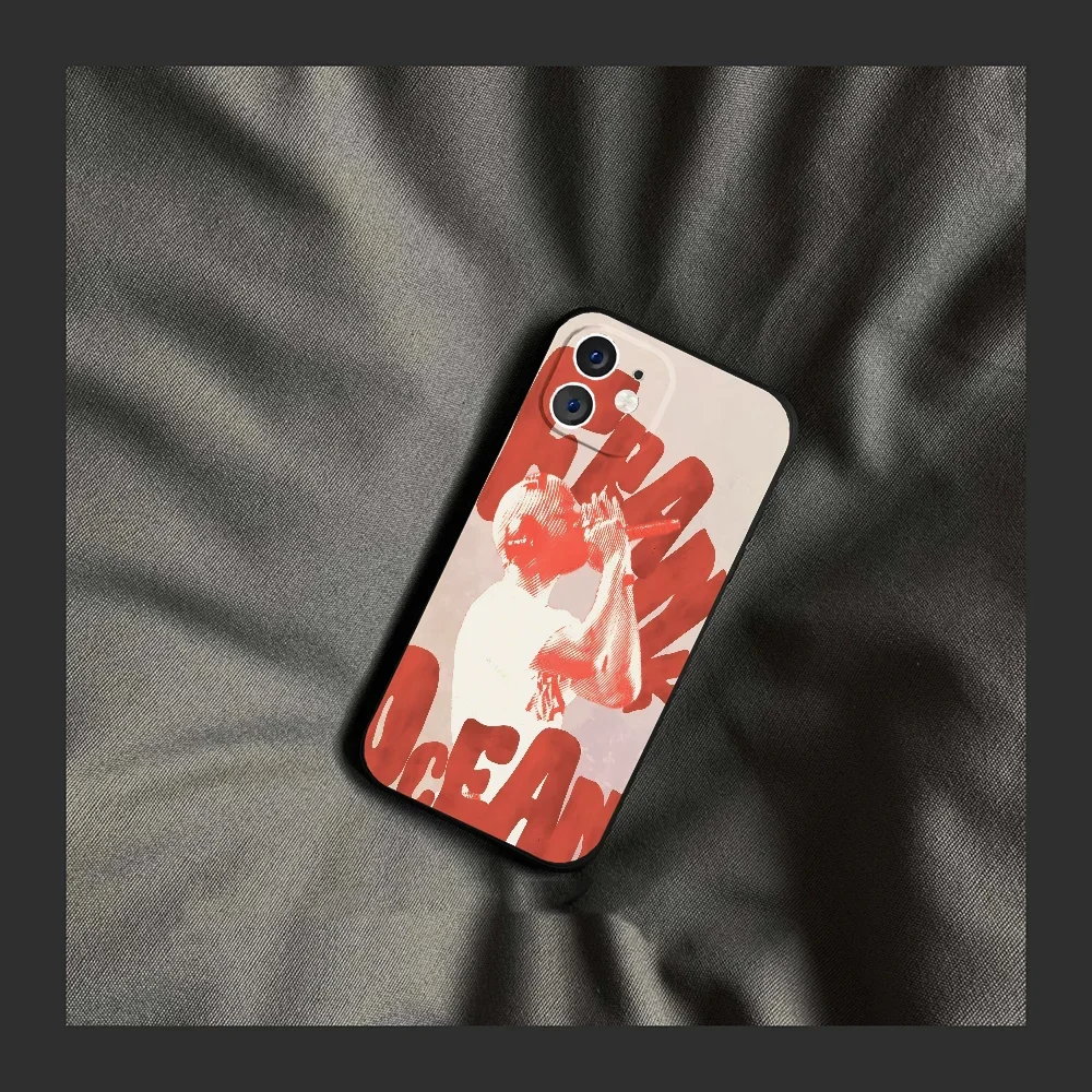 F-Frank Rapper Ocean Phone Case Silicone Soft For IPhone 16 15 14 13 12 11 Plus Pro Max Plus
