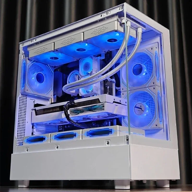 i5 14600KF takes RTX5060 water-cooled desktop computer Delta action to escape the Tarkov e-sports game machine assembly machine