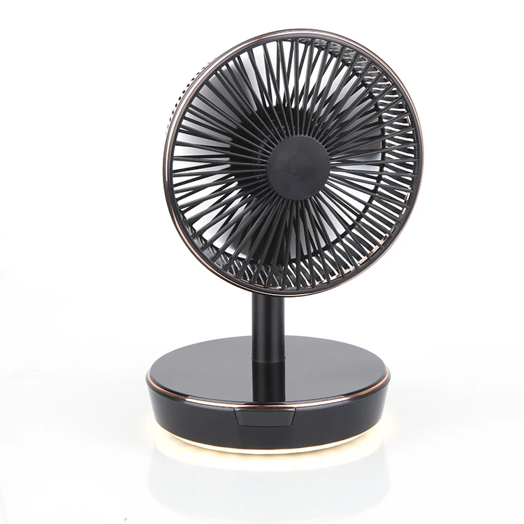 Mini ventilador elétrico com mudo, prático ajustável, USB, móvel, portátil, recarregável, prático, novo design, tão baixo quanto, 30dB