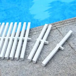 Griglia di troppopieno della piscina bordo antiscivolo griglia di scarico dell'acqua della piscina accessori per attrezzature per piscine