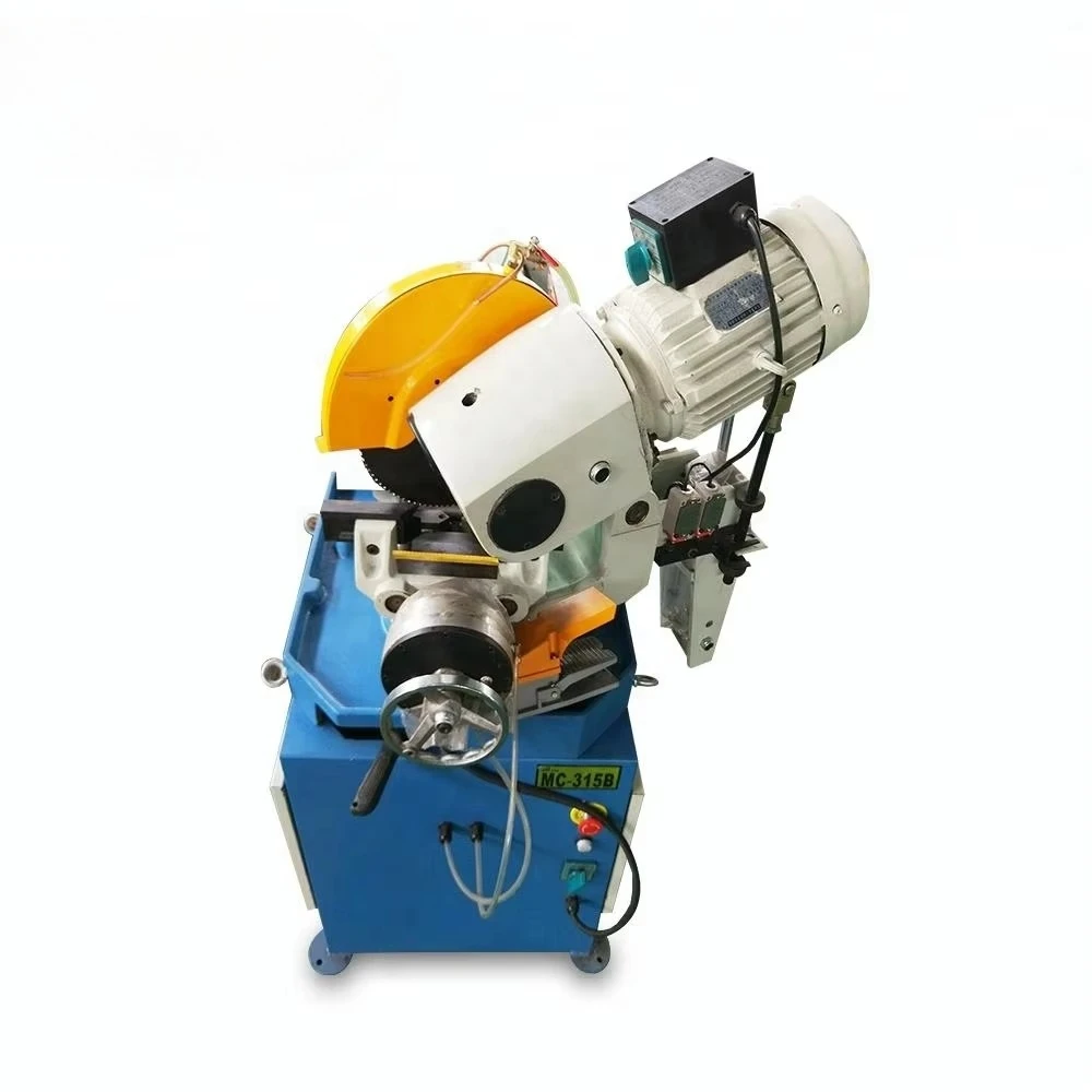 Automatic Rotating 45 Degree 350 315 Blade Pipe Cutting Machine for Cutting Steel Pipes