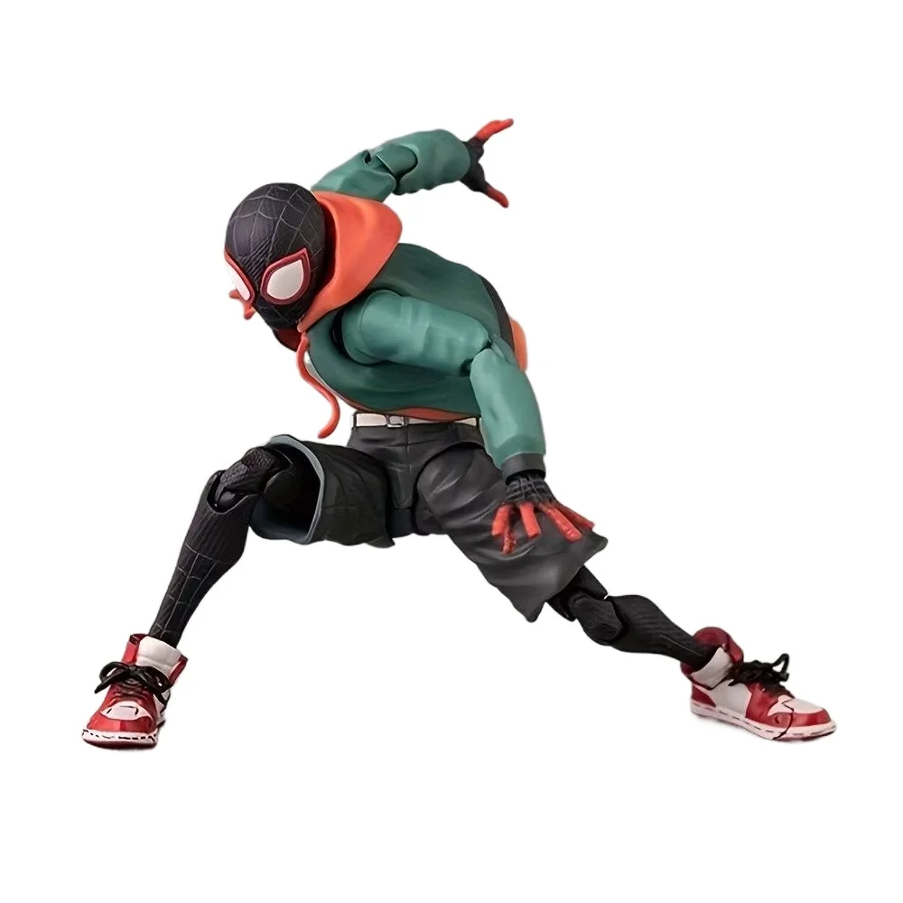 Sv Action Spiderman Miles Morales Actionfigur Sammlung Sentinel Marvel Spider-Man Into the Spider-Verse Figuren Modell Spielzeug