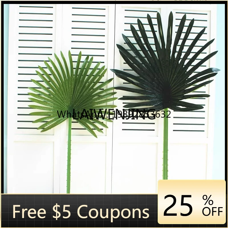 

Искусственная ветка B1: имитация листьев кокосовой пальмы, декоративная ветка подсолнуха для озеленения, аксессуары для ландшафтного дизайна