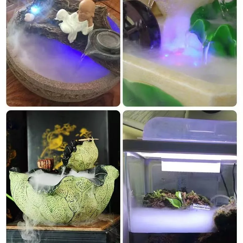 Распылитель для изготовления распылителей, увлажнение тумана, распыление, проточная вода, рокарий, функция воды, курильщик, бонсай, садовый электроинструмент