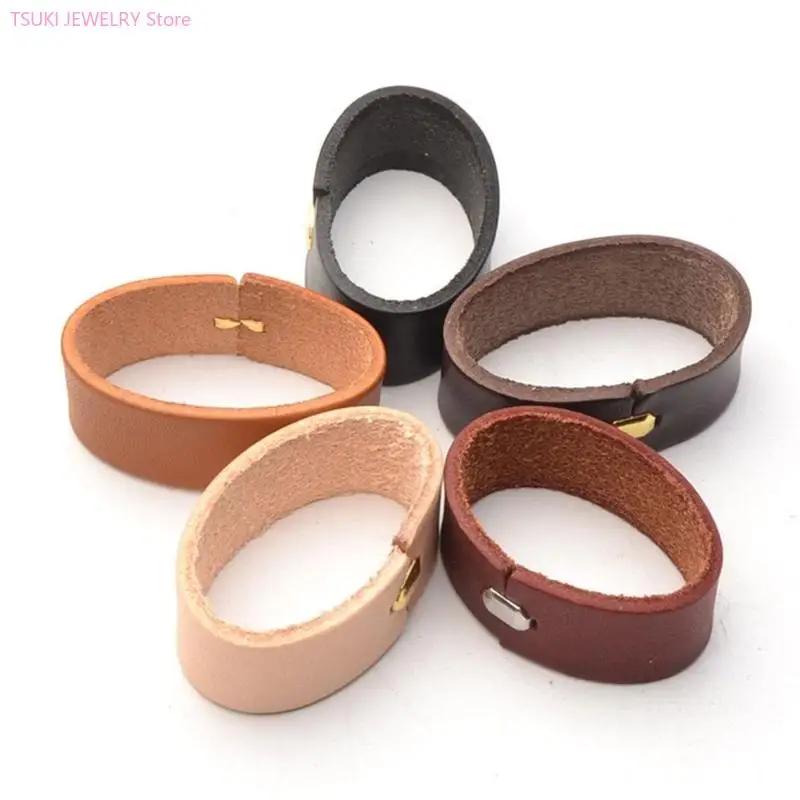 62KE Belt Buckle Strap Connector Leather DIY Crafting Belt Maintenance Accessories