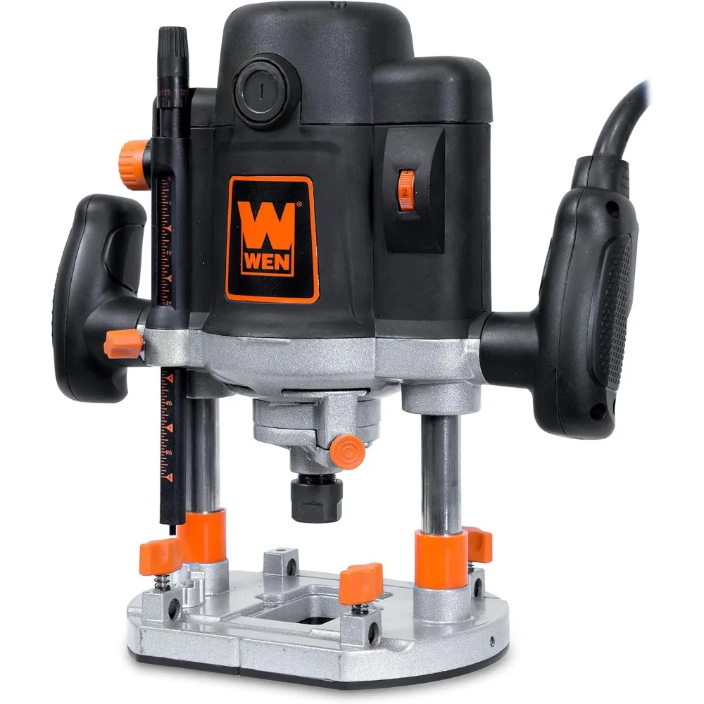 طقم توجيه سرعة قابل للتعديل بقدرة 15 أمبير لأعمال النجارة مع حقيبة حمل ودليل الحافة