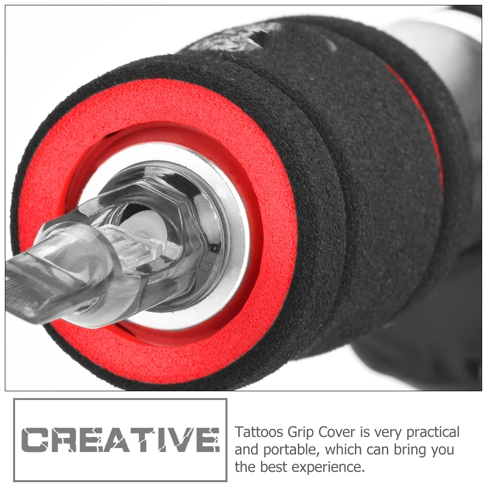 10pcs Anti Slip Handle Cover Sponge Grip Tattoos Supplies Portable Elastic Premium Quality Long Use Protective
