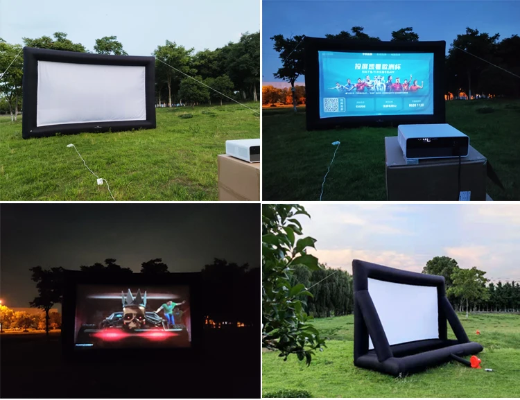 Outdoor Home Backyard Theater Cinema Giant Inflatable Projector Movie Screen
