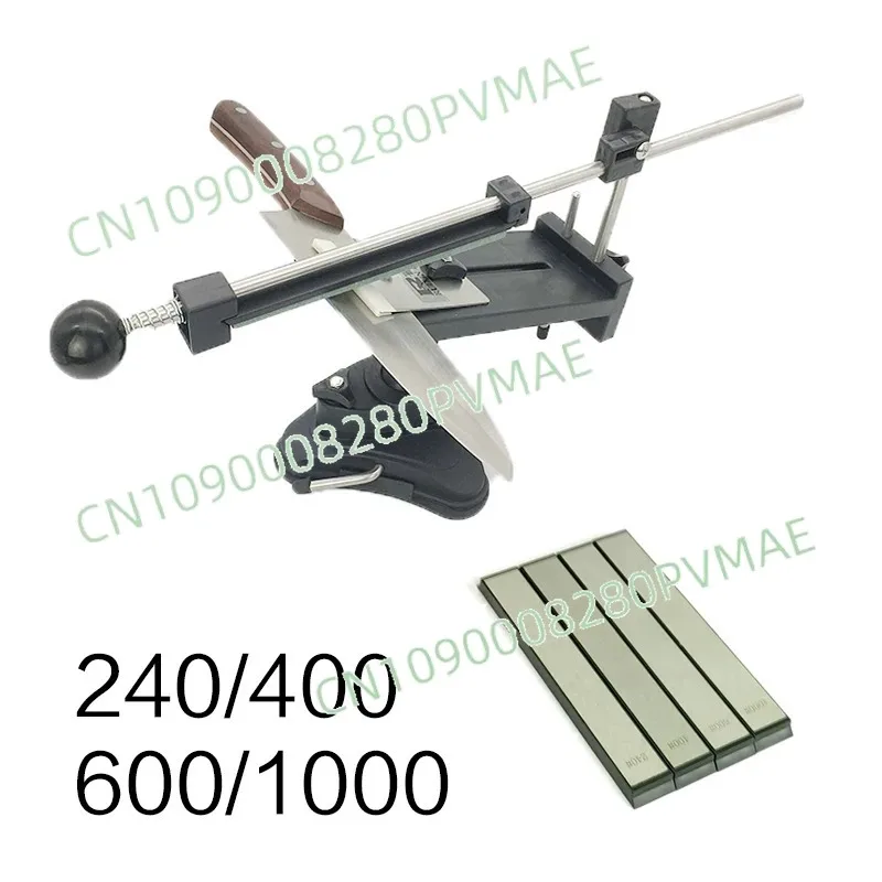 Fixed-angle knife sharpener is a multi-functional all-angle fast sharpening artifact