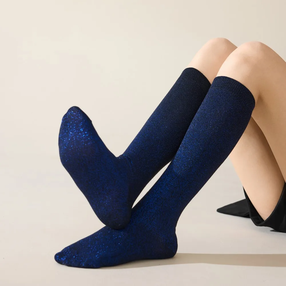 جورب أنبوبي لامع جديد من TRALOW يسمح بمرور الهواء ومريح ومناسب للفساتين والهالوين وأنشطة الحفلات التنكرية لعيد الميلاد #5