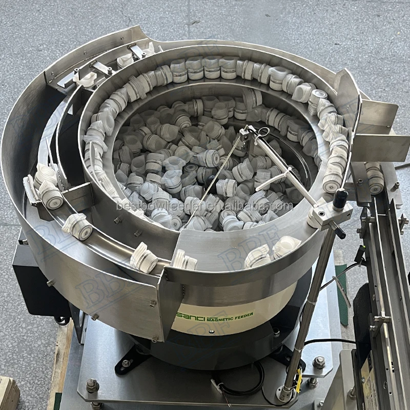고속 뚜껑 계산 캡 기계 진동 분류기 및 피더