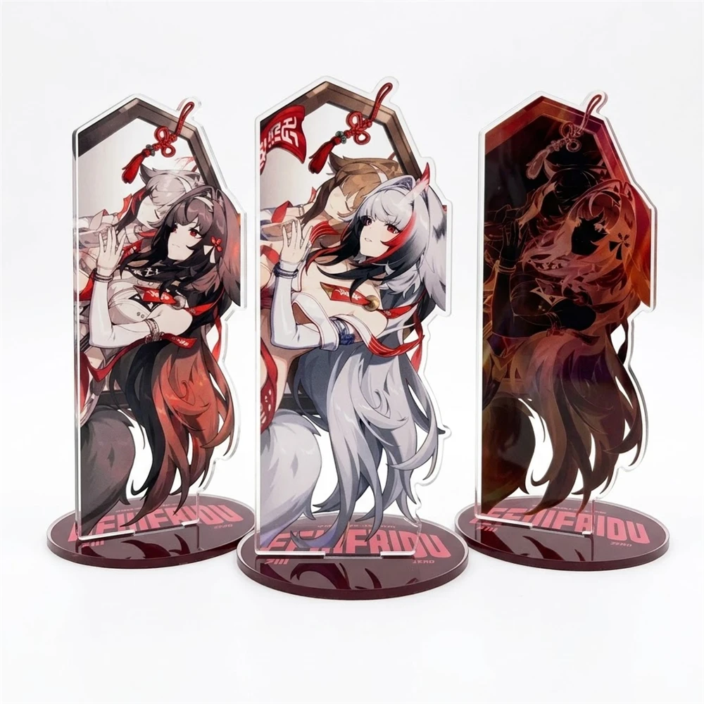 15CM Anime Zenless Zone Zero Acrylic Keychain Stand Model Ornament Accessories Goods Christmas Gifts