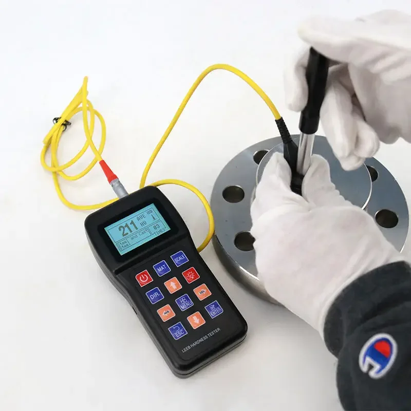 -1100 Digital Hardness Tester Machine Durometer Leeb Hardness Tester Portable Industrial Metal Detectors