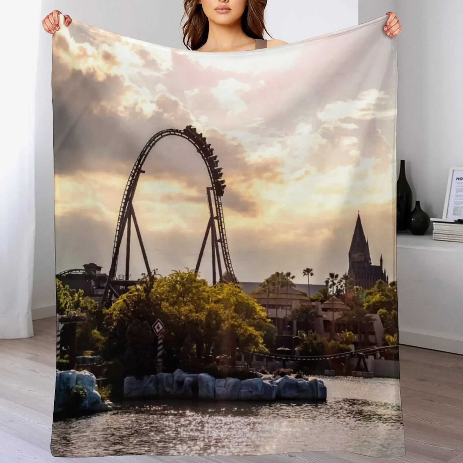 

The Heavens Shine on Islands of Adventure Throw Blanket decorative Summer manga Soft Beds Blankets