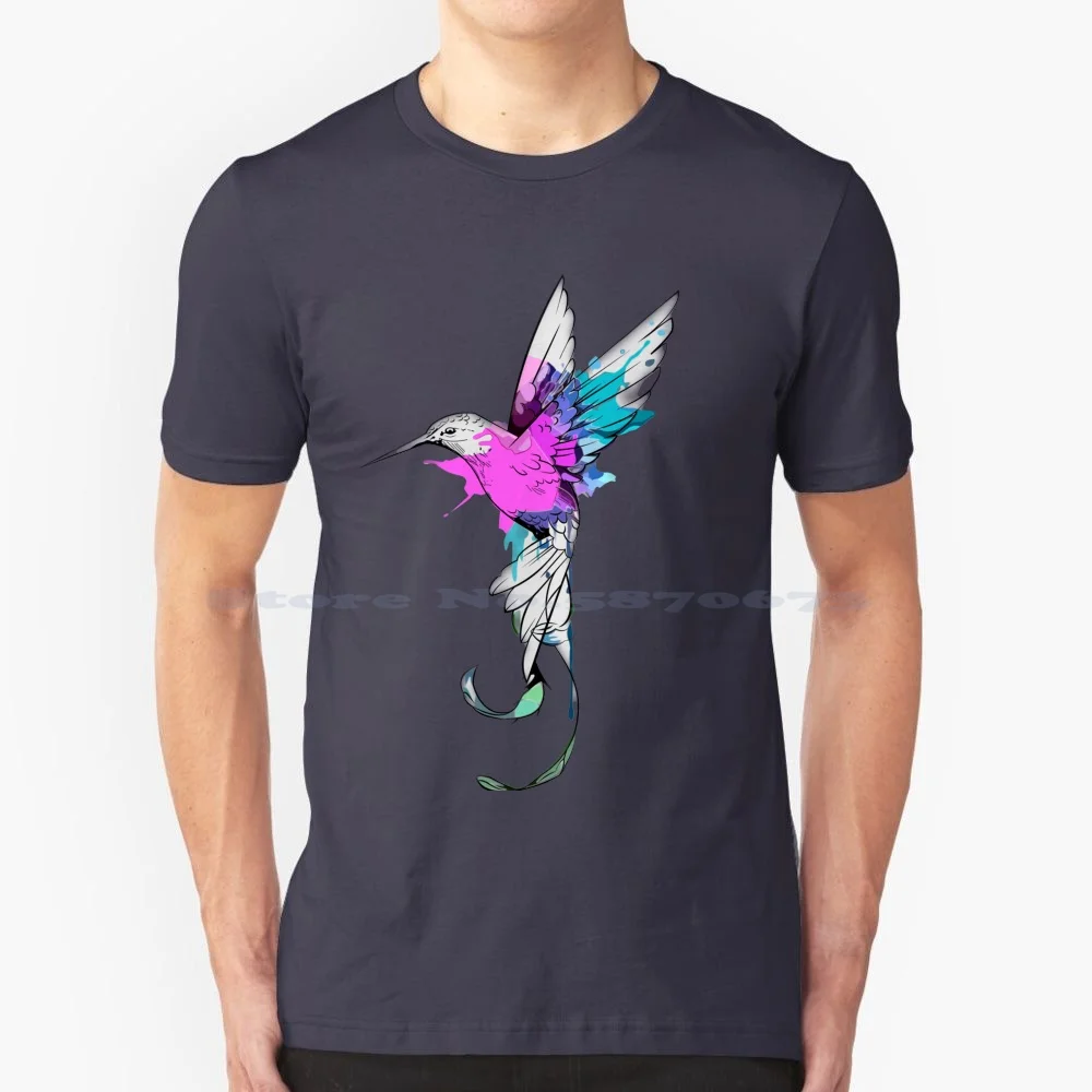 Hummingbird T Shirt 100% Cotton Tee