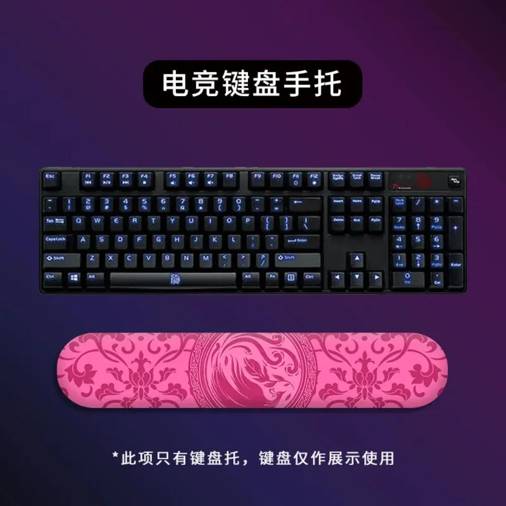 Mechanical Keyboard Silicone Wrist Rest Anti Slip Simple Design Ergonomic Office Keyboard Skin-Friendly Gaming Accessories Gift