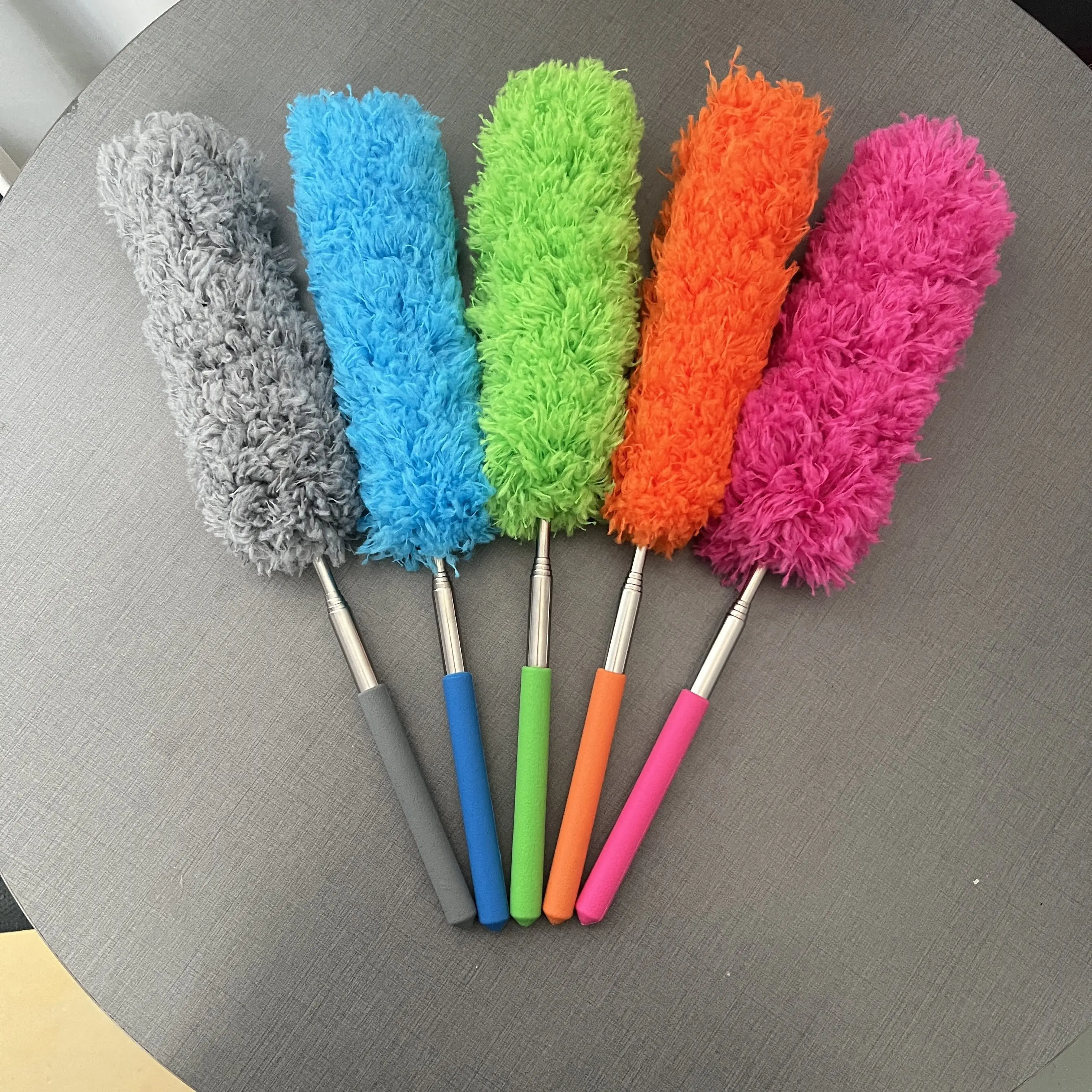 2PCS Stainless Steel Mini Dust Collector Electrostatic Magic Duster view 2