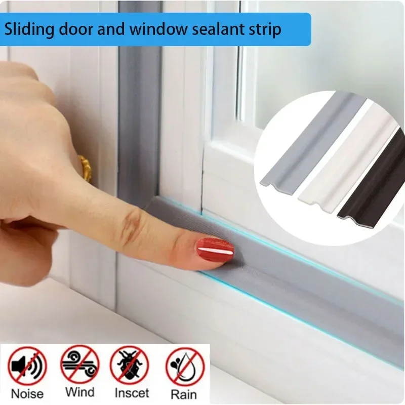 Self adhesive sliding door window sealing strip, mosquito proof, wind proof foam sound insulation and noise proof adhesive strip