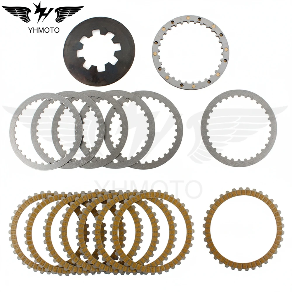 

Motorcycle Clutch Plates Kit Set Steel Plates For Harley Sportster 883 1200 Forty Eight Iron 883 1200 Roadster 1991-2022