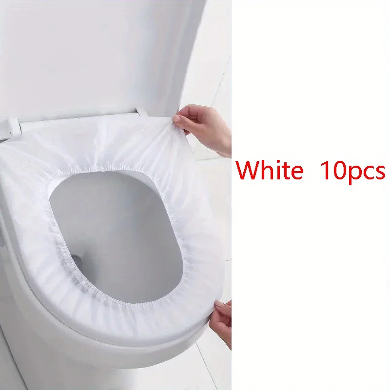 10-30pcs Toilet Seat Cover Mat Disposable Travel Toilet Seat Protector Portable Camping Hotel Toilet Pads Bathroom Accessories - view 5
