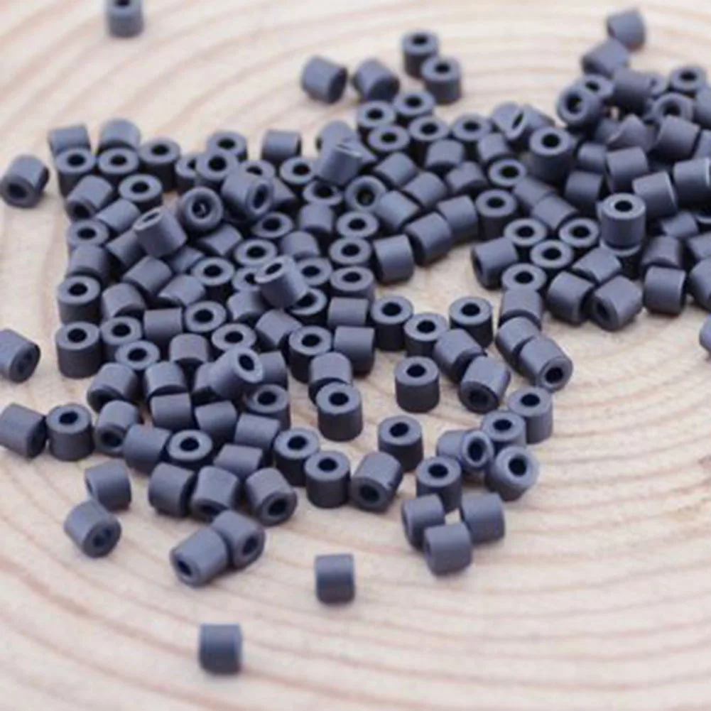 100pcs Ferrite Hollow Beads 3 5x3 5mm Filter Rings for Noise Reduction in Home Appliances Computers and Electrical Wiring
