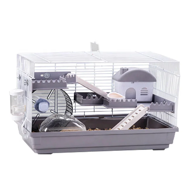 

Manufacturer Wholesale Simple Convenient Hamster Cage With Mobile Handle