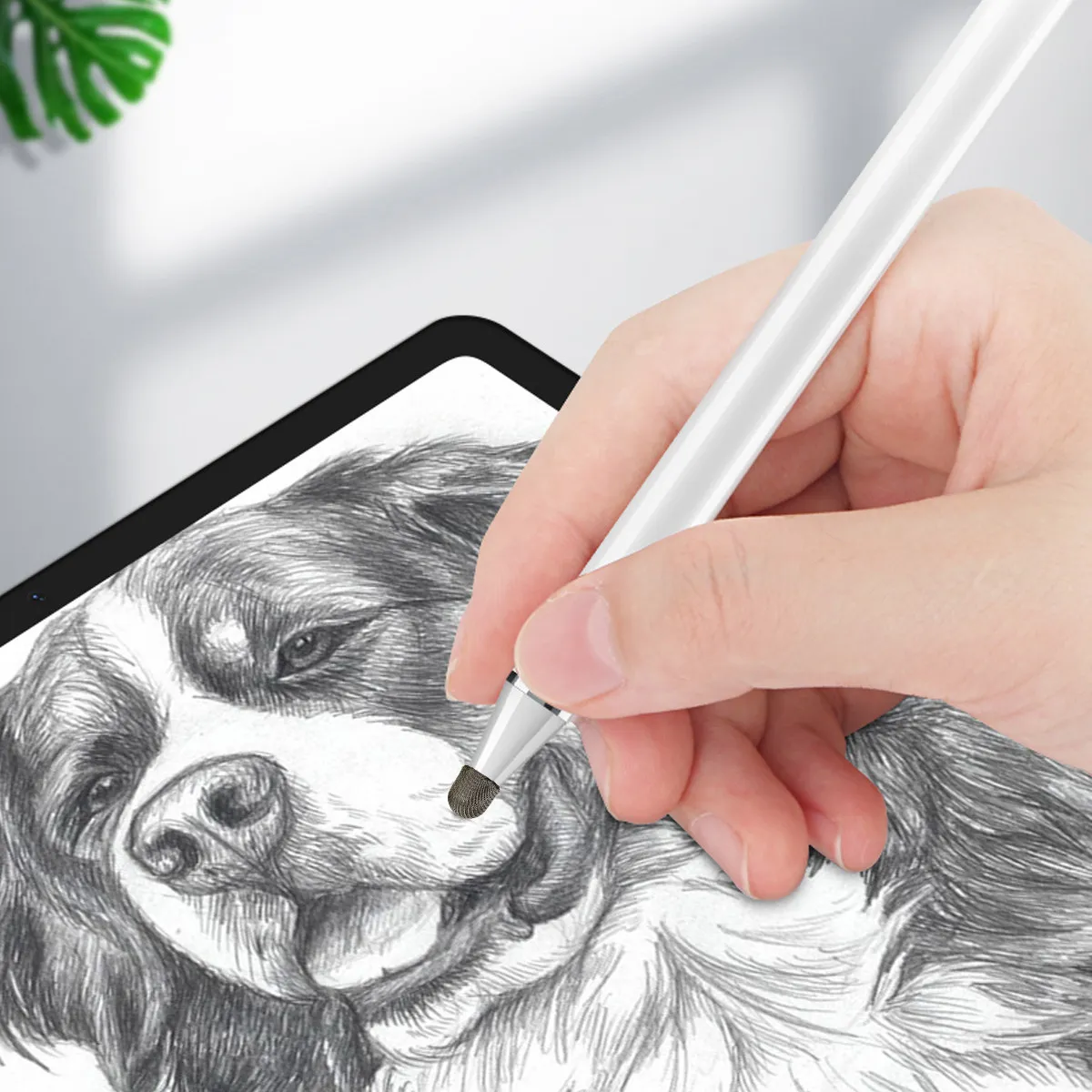 

20Pcs Conductive Fiber Pen Head High Precision Capacitive Stylus Cap Anti-Scratch Fingerprint Free for Smartphones Tablets