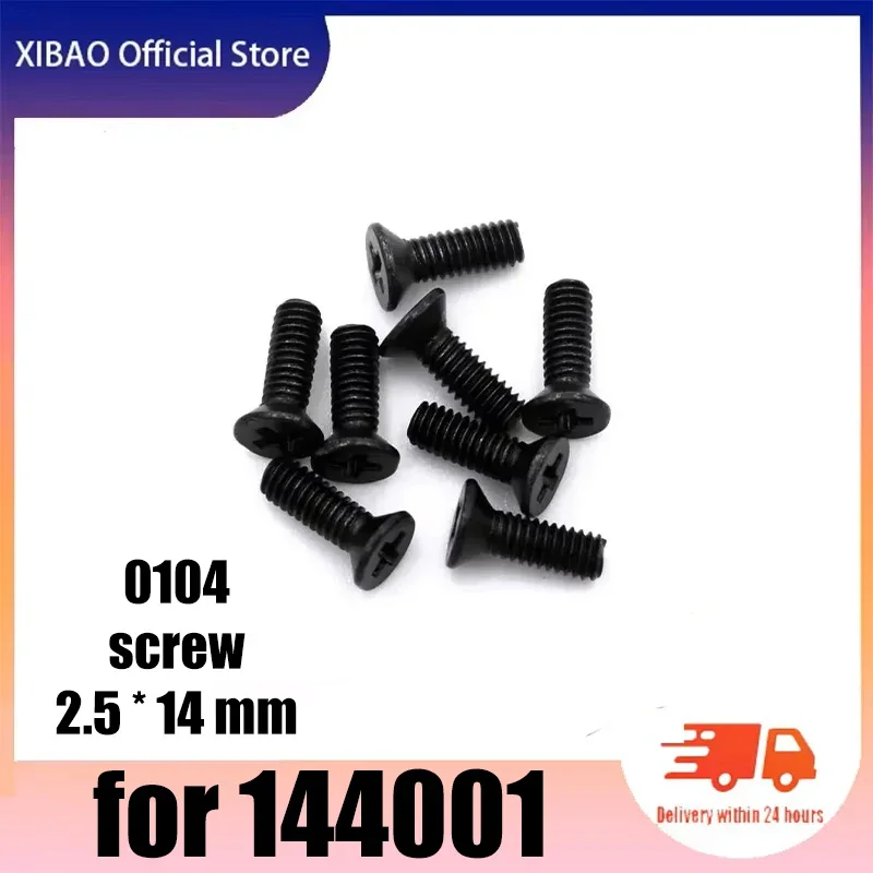 

Оригинальные детали радиоуправляемого автомобиля WLtoys 1/14 0104, винты 2,5*14 мм для автомобилей 144001 12428 124018