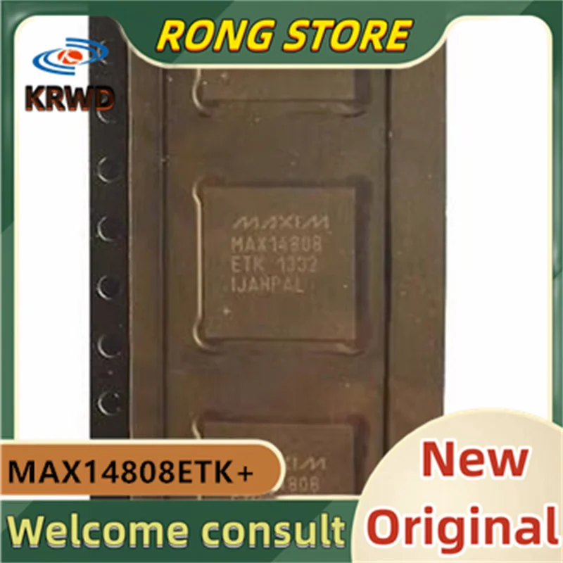 

1 шт., MAX14808, новый и оригинальный MAX14808ETK + MAX14808ETK TQFN68