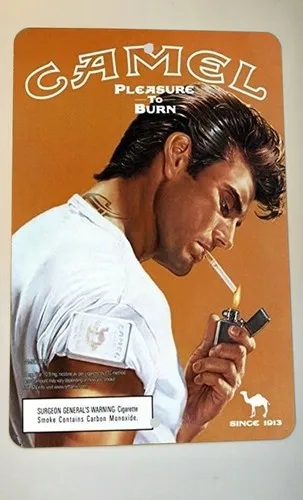 Pleasure to Burn Vintage Ad  Metal Wall Sign