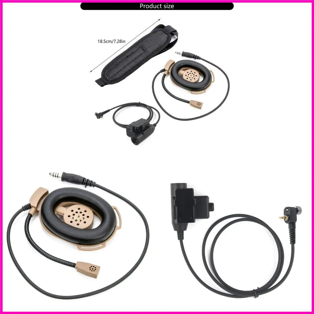 Adjustable Headband For PR1500 HT1000 JT1000 MT2000 With MTP850 U94 PTT Adapter