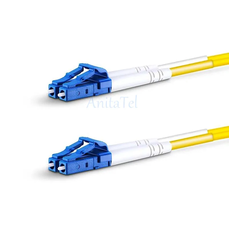 10 szt. Patchcord LC/UPC-LC/UPC jednomodowy dwurdzeniowy średnica drutu LSZH konfigurowalna zworka kabla światłowodowego — zdjęcie produktu 6