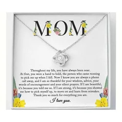 To My Necklace, Sentimental Mom Gift From Daughter, Mom Necklace, Mom Birthday Gift From Daughter, Mother's Day Gift, Christ
