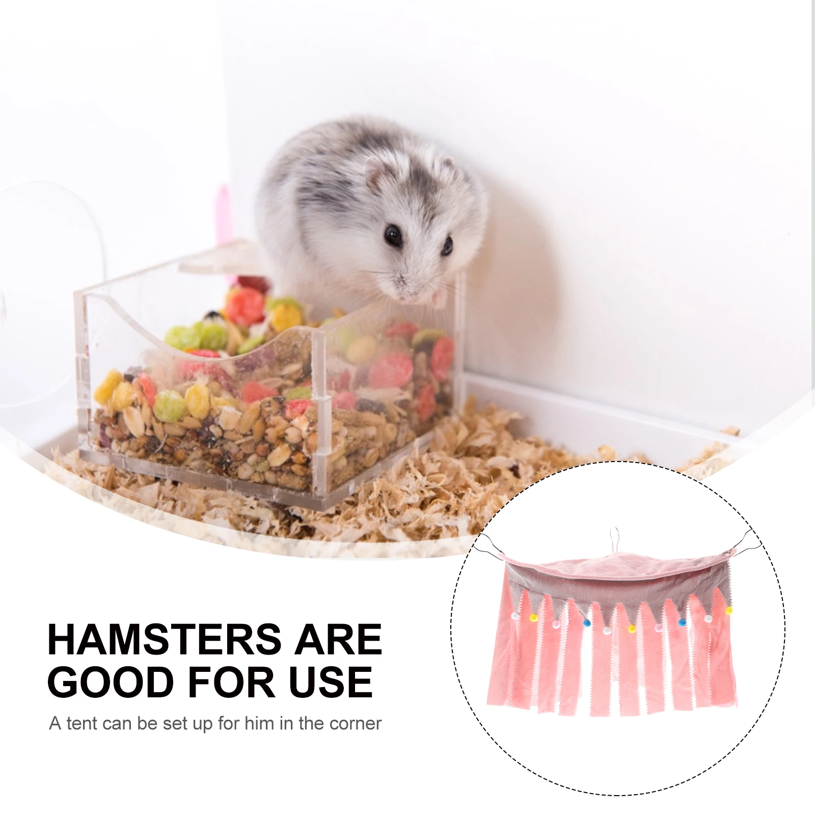 

Soft Flannelette Pet Nest For Hamsters Rats Squirrels Chinchillas Small Animals Cozy Sleeping House All Seasons Gift Hamster