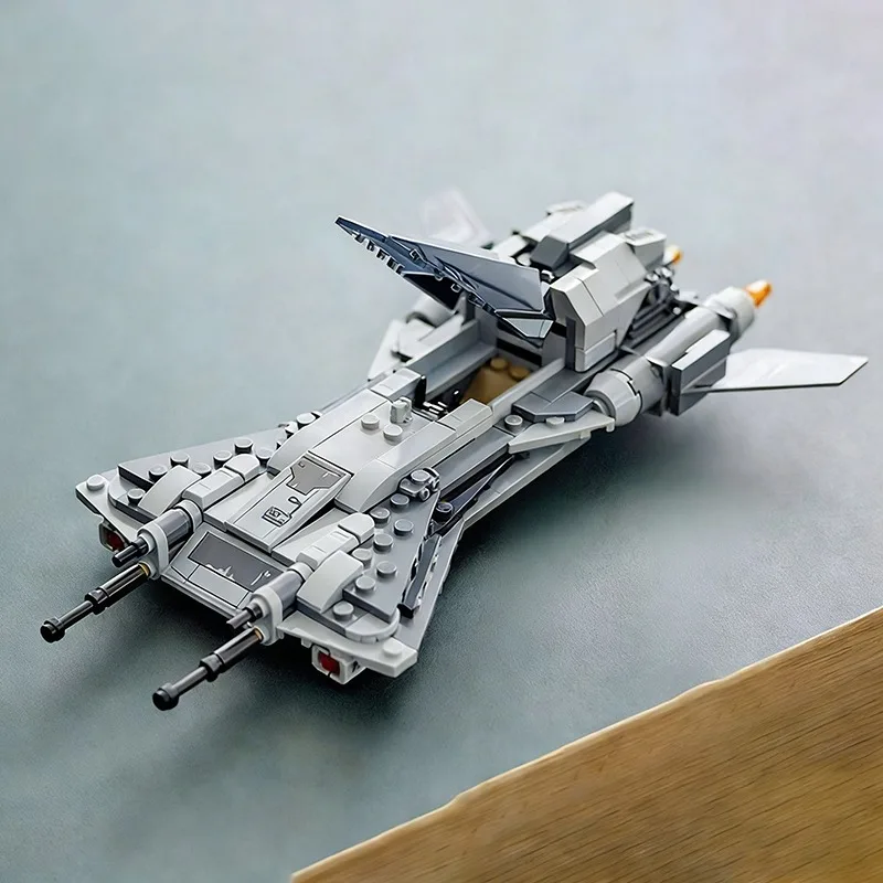 Blocs de construction créatifs Pirate Snub Fighter, 285 pièces, avec 2 figurines, briques de construction, jouet cadeau pour enfants