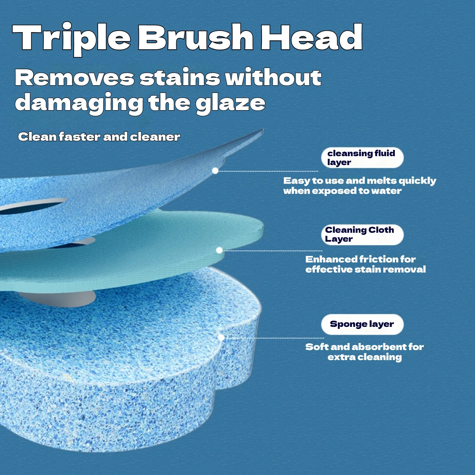 18/36Pcs Toilet Brush With Dis - огляд і ціна Home Bathroom Upgrades