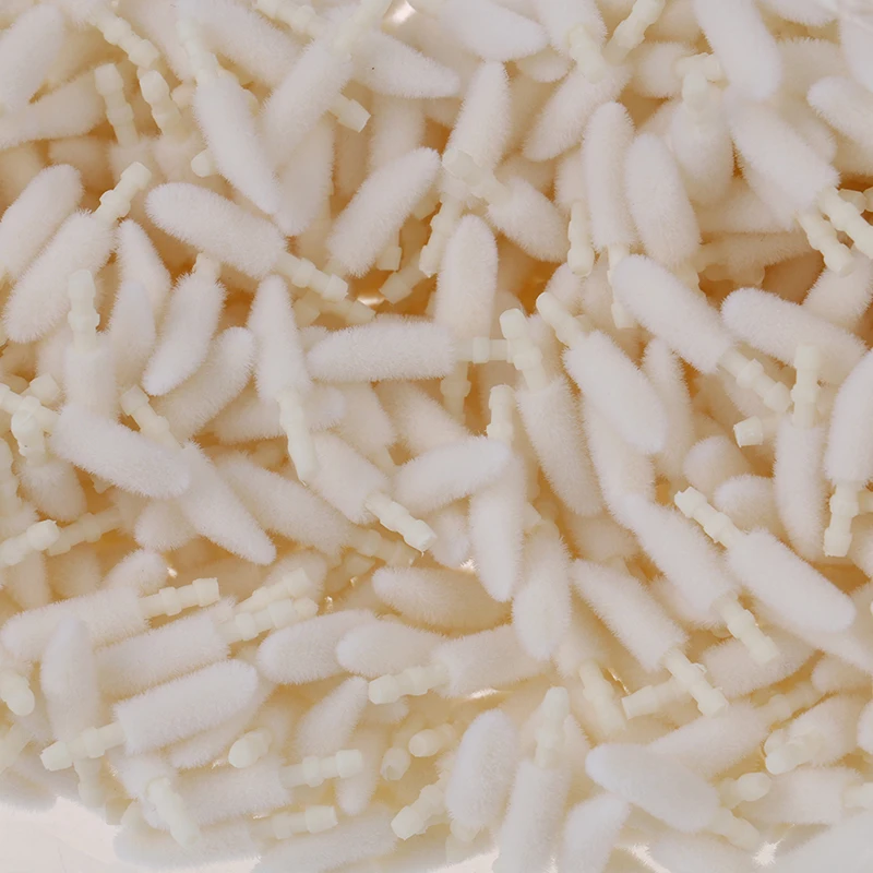 1000PC 使い捨てリップブラシコットンヘッド口紅スティックマスカラアプリケーター口紅ワンドセット化粧品メイクアップツール