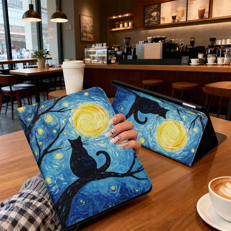 Luxury Cat For Xiaomi Redmi Mi Pad 8 7 6 5 4 2 SE K Pro Max Ultra Inch Tablet Case Soft