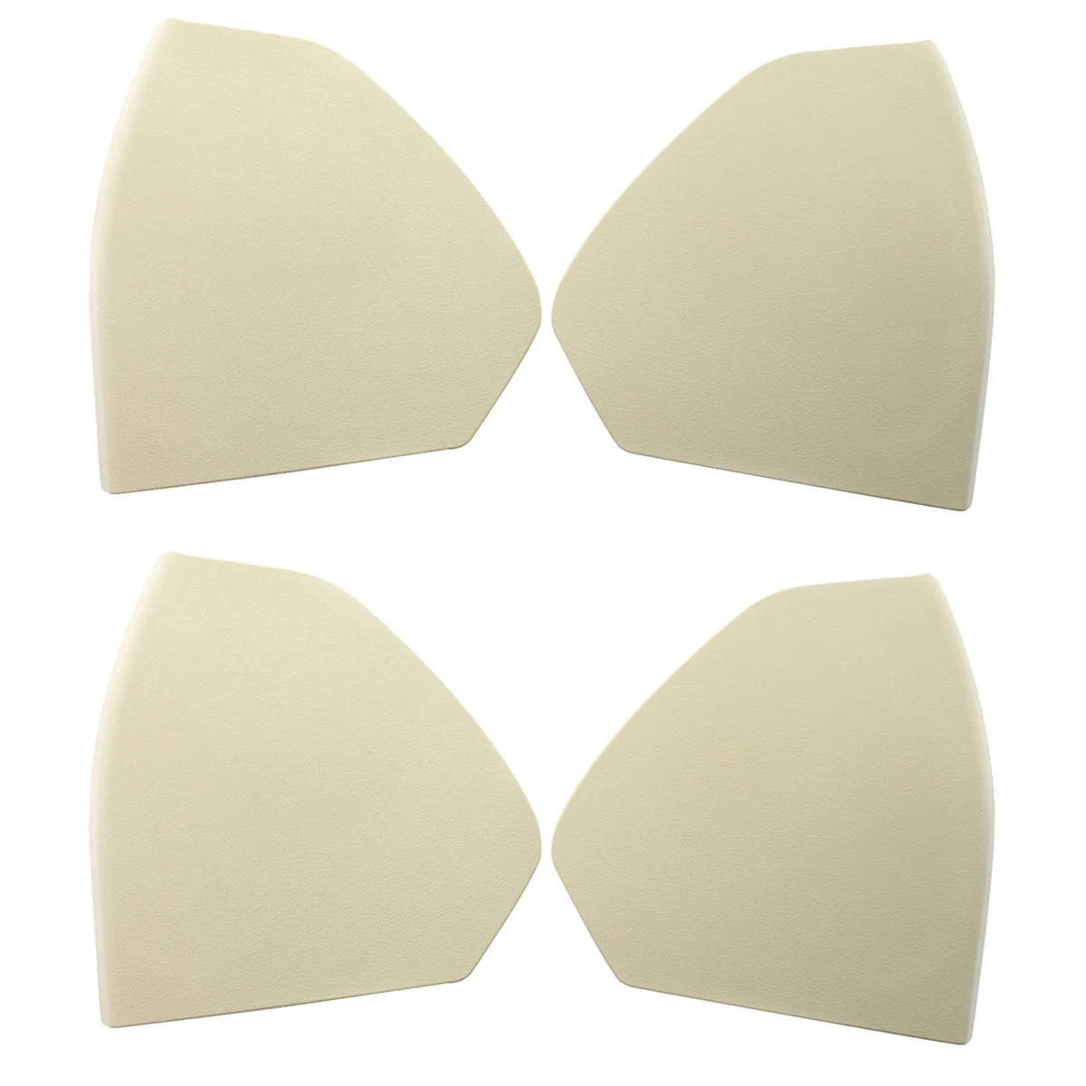 

4X Beige Car Front Door Plastic Cover Trim Shell for Mercedes Benz E-Class W211 2003-2009 2117270148 2117270248