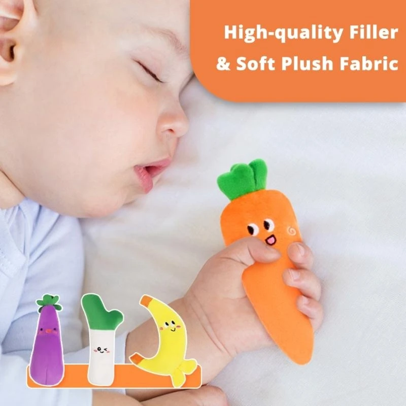 لعبة قبضة اليد الناعمة ، دمية سخرية للطفل تعزز نومًا أفضل وتهدئة