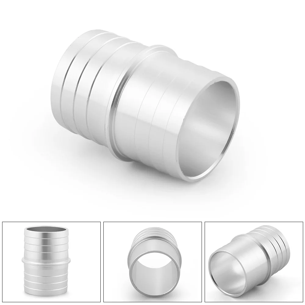 

1-1/2" to 1-1/2" Straight Hose Barb Splice Coupler Radiator Coolant Intercooler Heat Exchanger Repair Mend Adapter Fitting