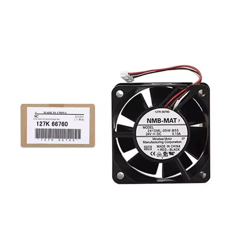 127K66760 2410ML-05W-B55 Fuser cooler Fan for Xerox D95 D110 D125 D110P D125P D136