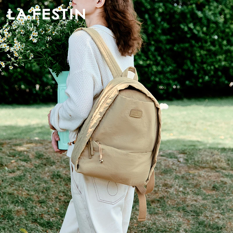 

LA FESTIN Original Brand 2025 New Trend Backpacks Woman Fashion School Bag Large Capacity Tote Bag Luxury Designer Bags