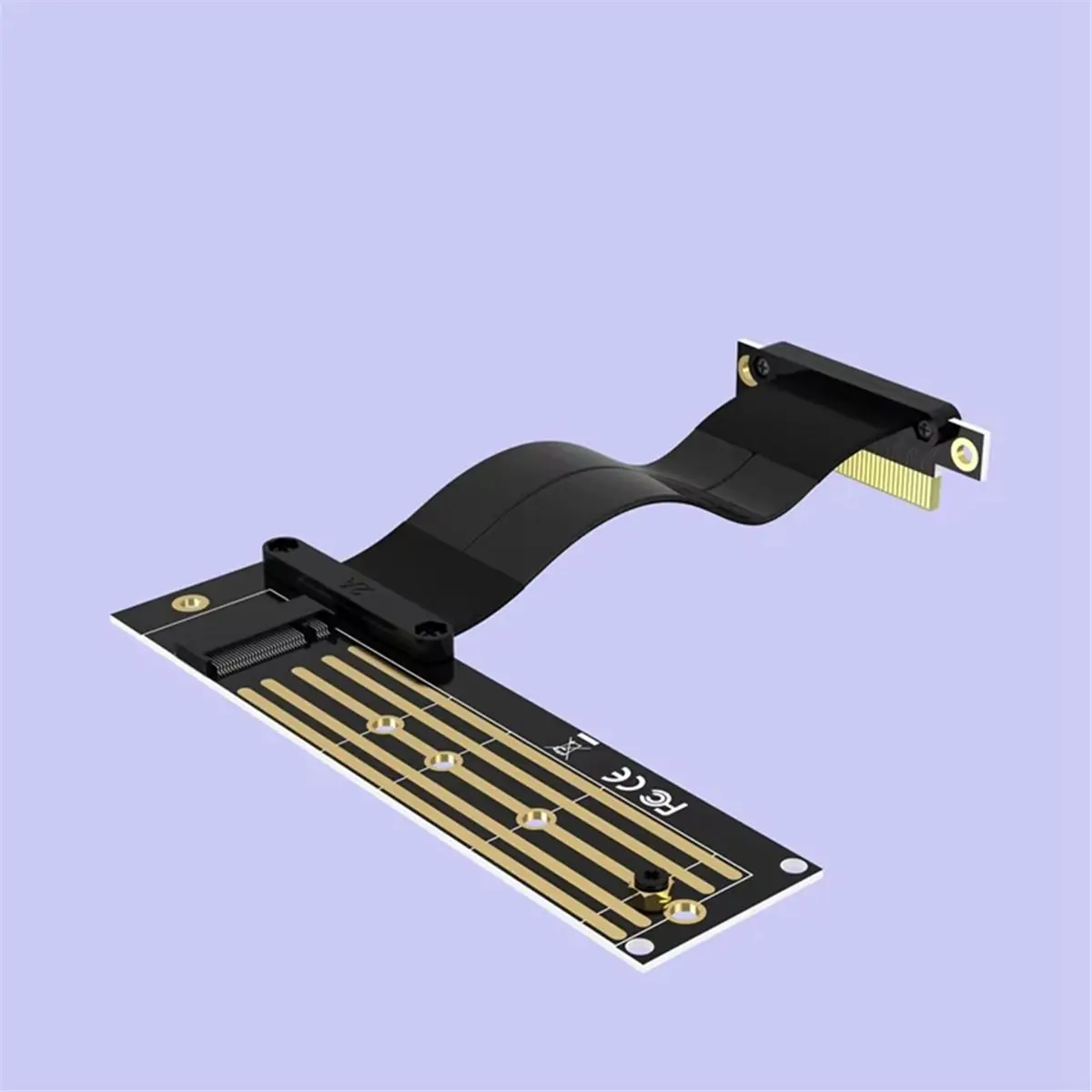 2026 New M2 to PCIE Riser PCIe X4 PCI-E3.0 4x to M.2 NVMe M Key 2280 Riser Card Gen3.0 Cable M2 Key-M PCI-Express Extension Cord
