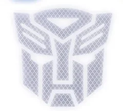 Transformers pattern automotive polyethylene sticker, suitable for a variety of models, waterproof PVC material decal15cm